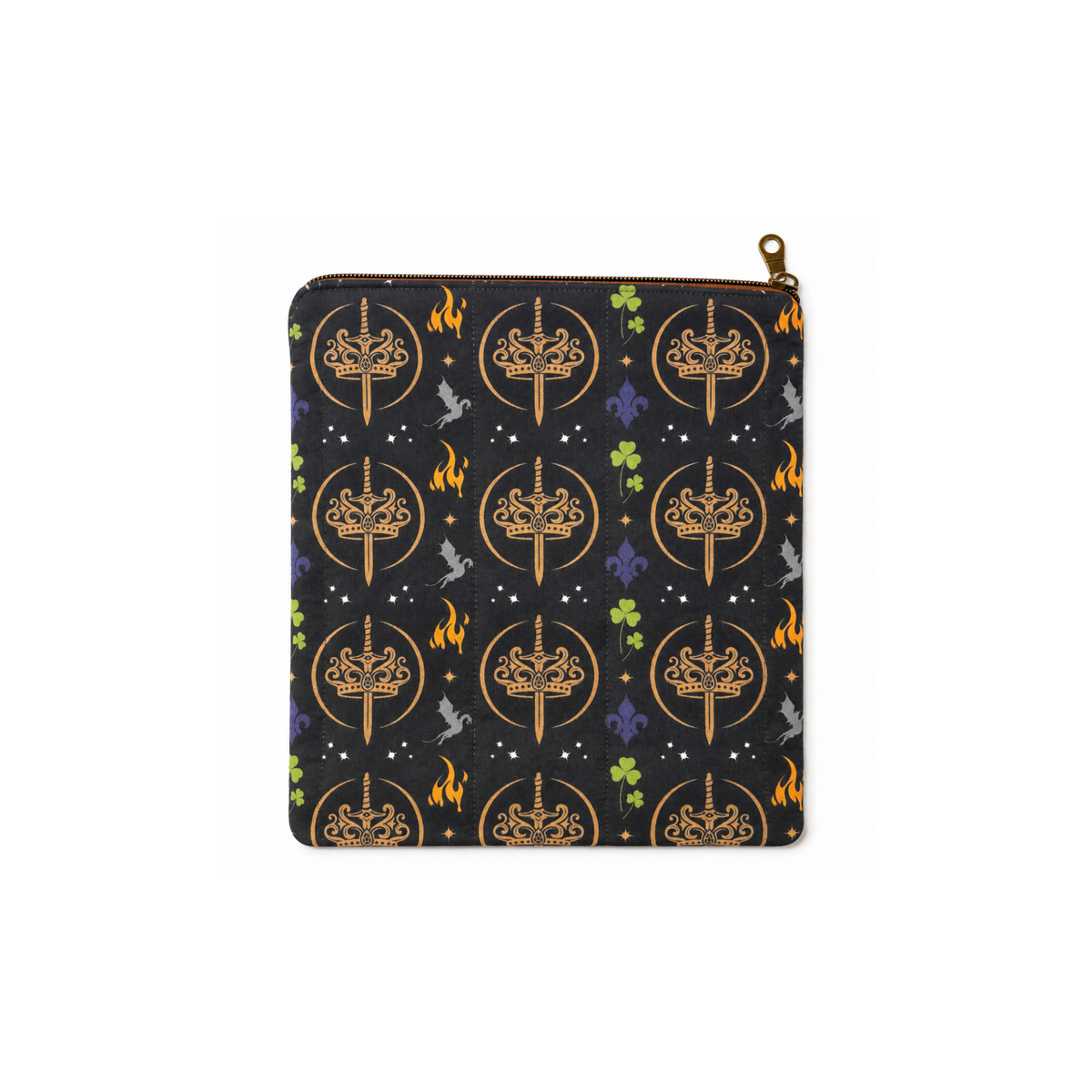 K.F. Breene - Magic & Mayhem Fabric - SMALL Logos - 1 Yard