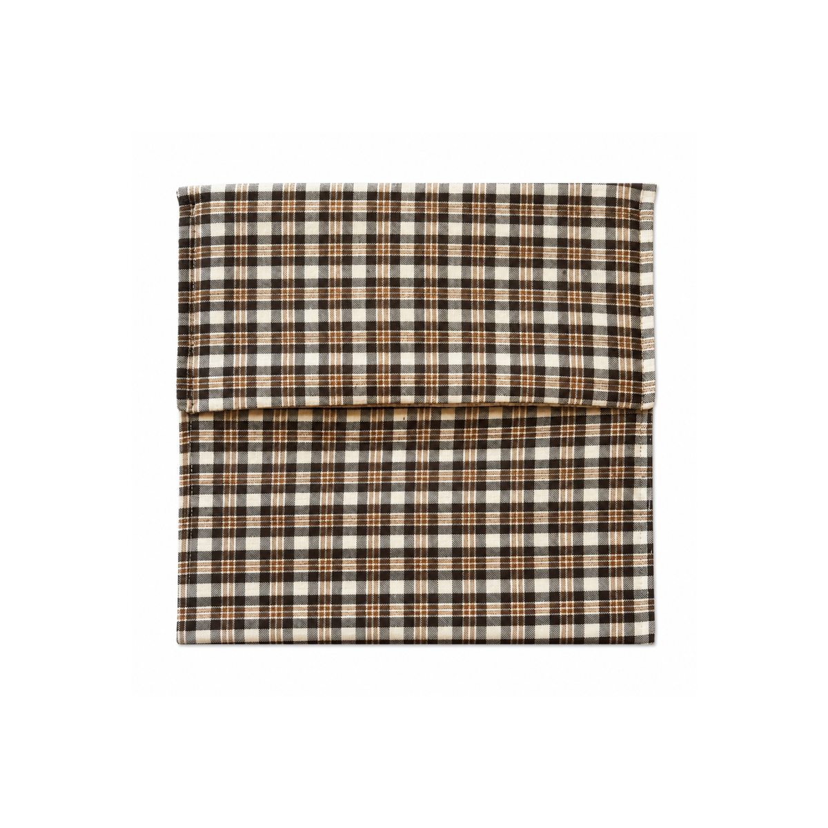 Plaid print handmade microwave potato bag