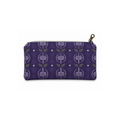 K. F. Breene Purple Zipper Pouch