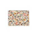 Handmade Enchanted Meadow quilted laptop sleeve for MacBook