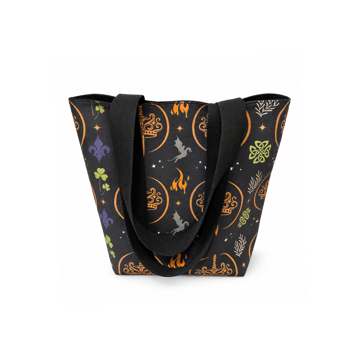 K.F. Breene Reversible Tote – Black