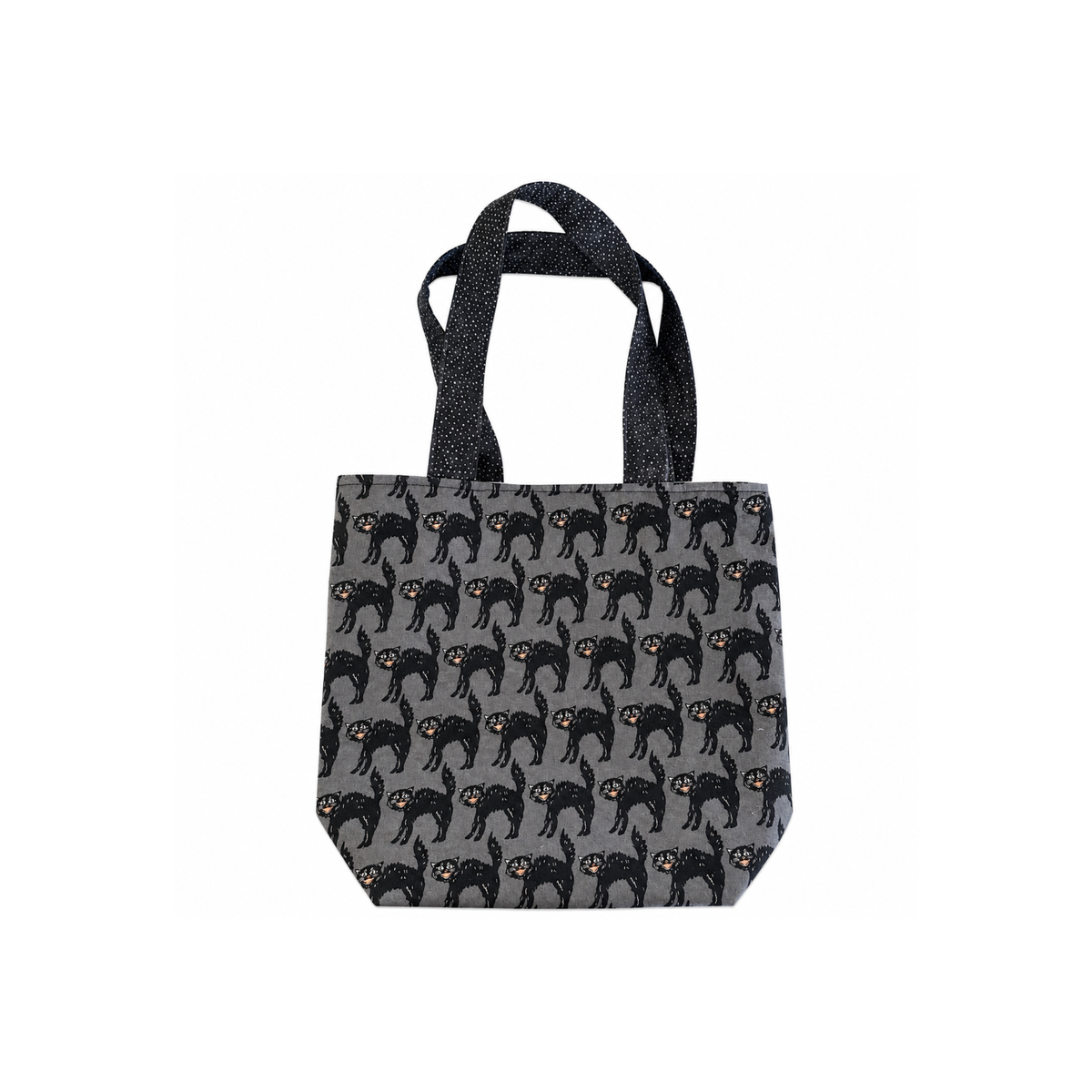 Handmade black cat Halloween bag for kids