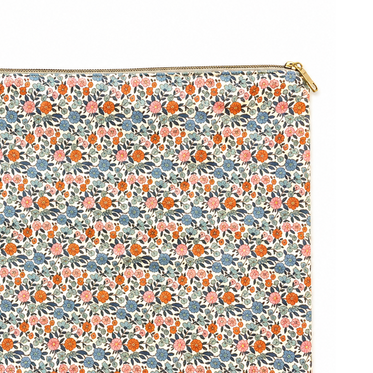 Morning Meadow floral padded MacBook laptop sleeve