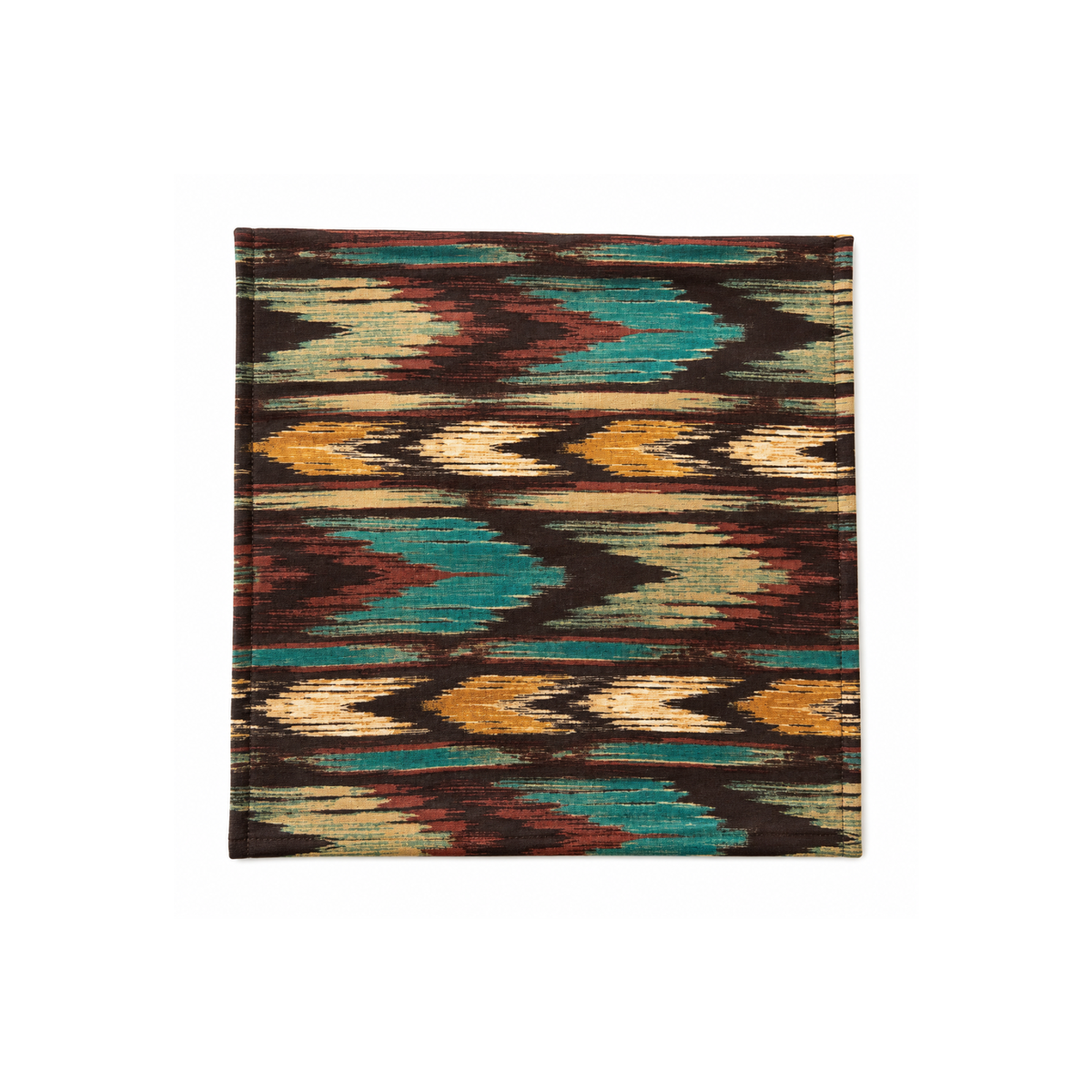 Handmade cotton microwave potato bag with desert Southwest print