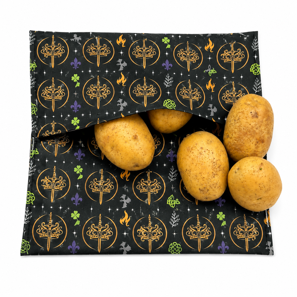 K. F. Breene Charcoal Microwave Potato Bag
